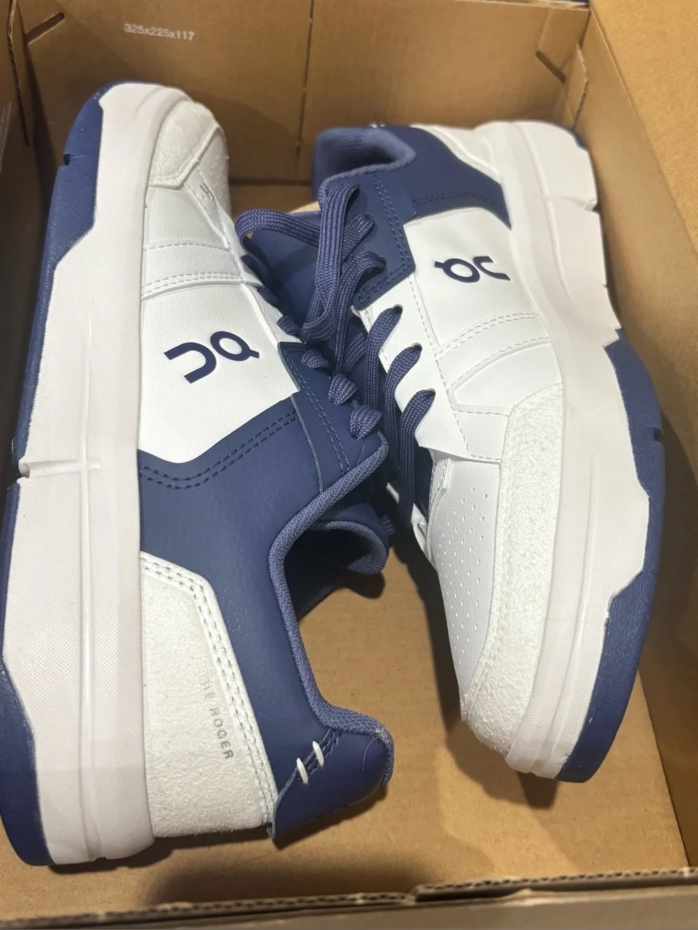 NIB On Cloud Running The Roger Clubhouse White Acai Men’s 7.5 Women’s 9 Tennis - Picture 13 of 13